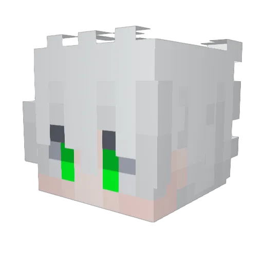 breezy_pierre Minecraft avatar head, 3D render