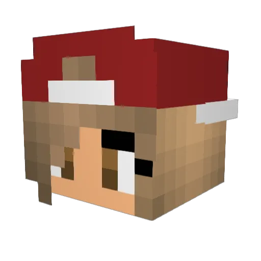 breezzylove Minecraft avatar head, 3D render