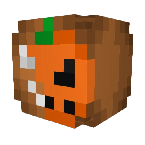 breminny Minecraft avatar head, 3D render