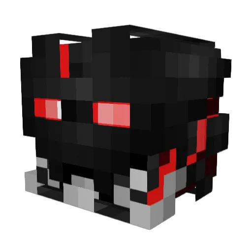 bremlim Minecraft avatar head, 3D render