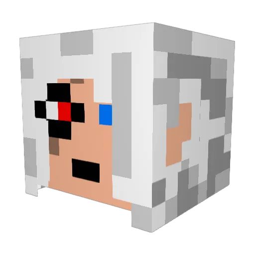 brendan2310 Minecraft avatar head, 3D render