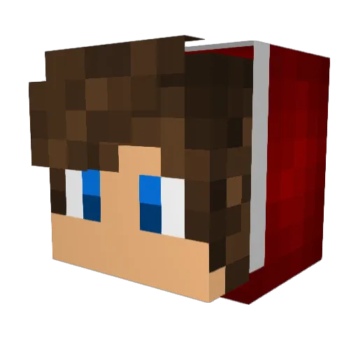 brendand_99 Minecraft avatar head, 3D render