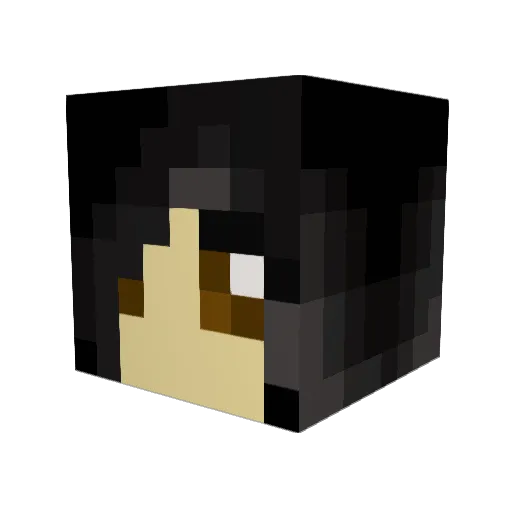 brendanle Minecraft avatar head, 3D render