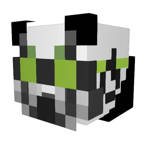 brendy2301 Minecraft avatar head, 3D render