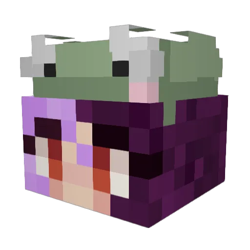brendymaker Minecraft avatar head, 3D render