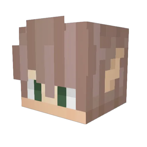 Minecraft-Avatar von breno761: Kopf als 3D-Render