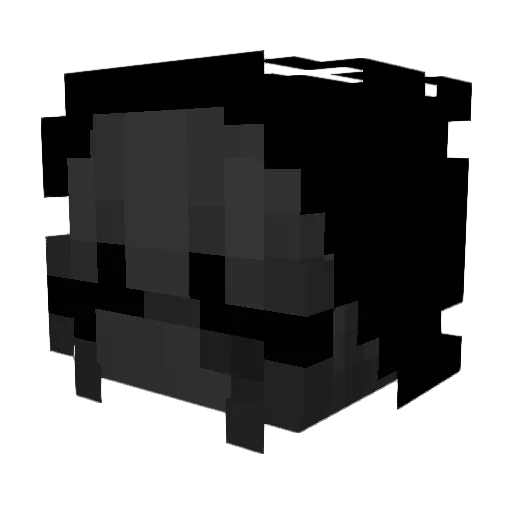 brentay Minecraft avatar head, 3D render
