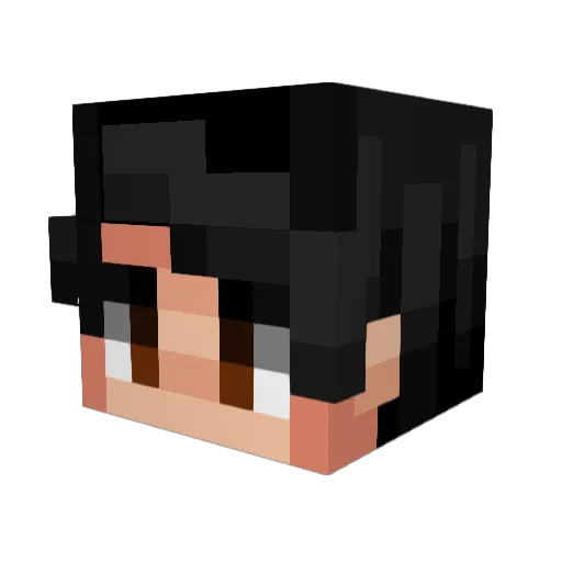brenvhp Minecraft avatar head, 3D render