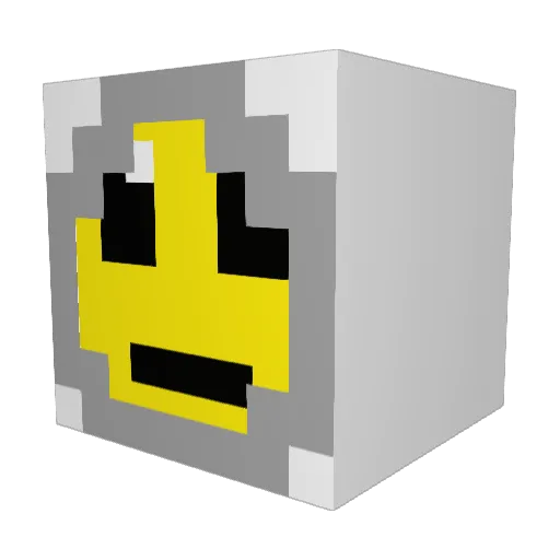 bret667 Minecraft avatar head, 3D render