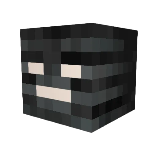 brett720 Minecraft avatar head, 3D render