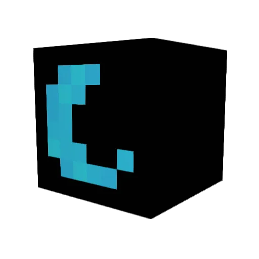 brf Minecraft avatar head, 3D render