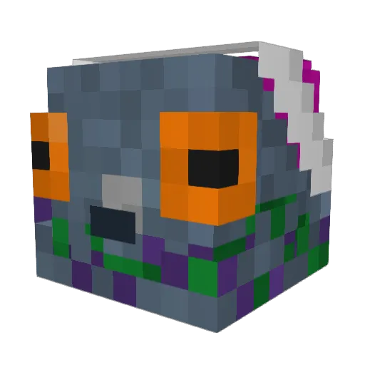 brhayan30 Minecraft avatar head, 3D render