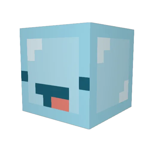 bri_kp Minecraft avatar head, 3D render