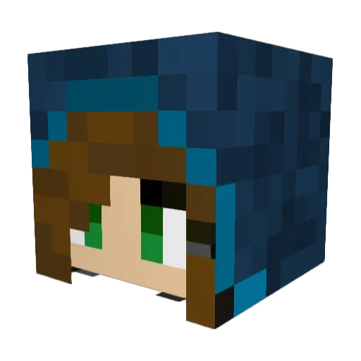 brialyse03 Minecraft avatar head, 3D render