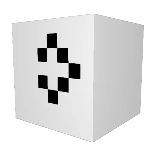 brian2D Minecraft avatar head, 3D render