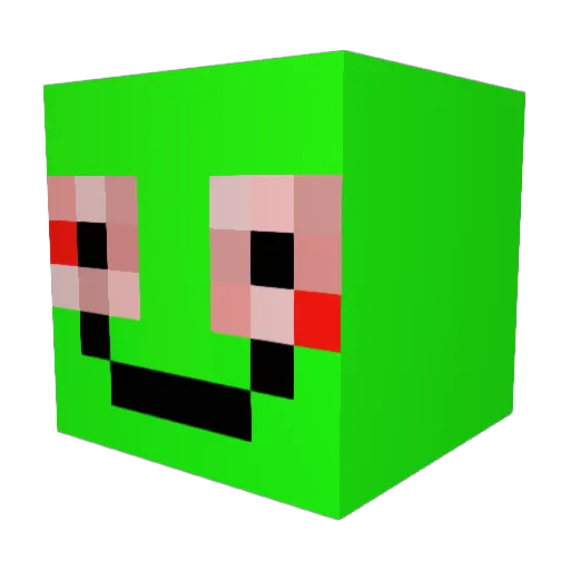 brian953 Minecraft avatar head, 3D render