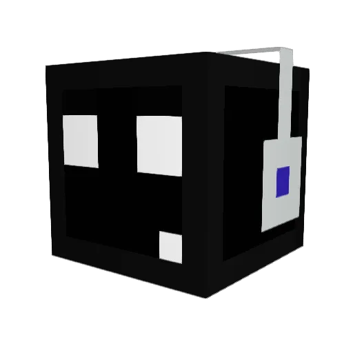 briandonkingkong Minecraft avatar head, 3D render