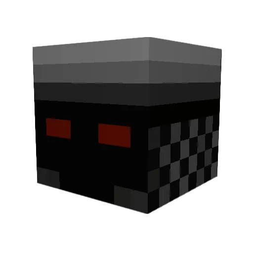 brianjwz Minecraft avatar head, 3D render