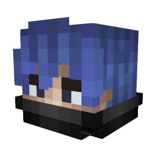 briantonys Minecraft avatar head, 3D render
