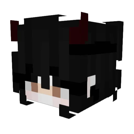 bribroskiBT Minecraft avatar head, 3D render