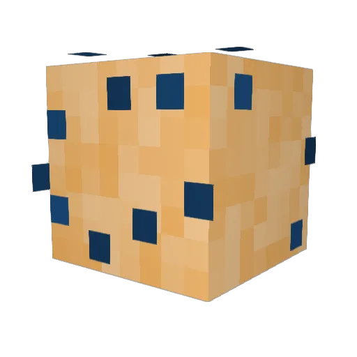 brichul Minecraft avatar head, 3D render