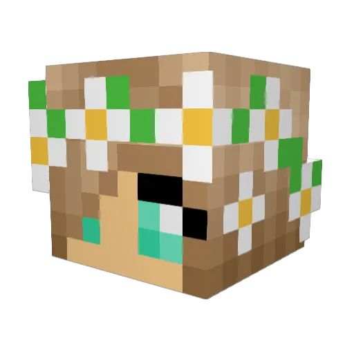 briemae1 Minecraft avatar head, 3D render