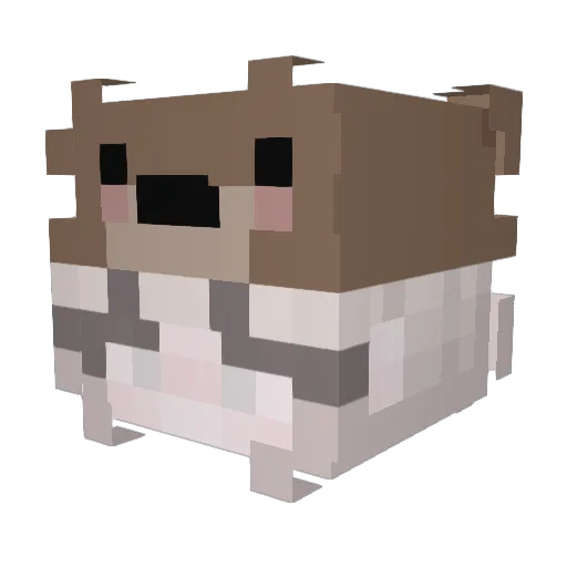 brightstarbucks Minecraft avatar head, 3D render