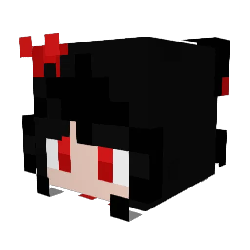 briit09 Minecraft avatar head, 3D render