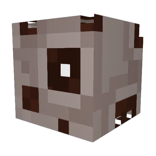 brikman3 Minecraft avatar head, 3D render
