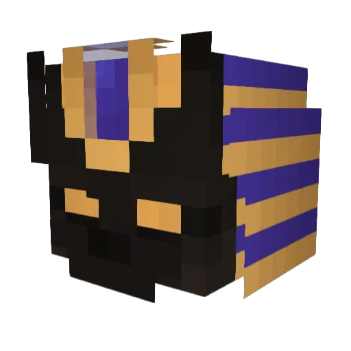 brilon Minecraft avatar head, 3D render