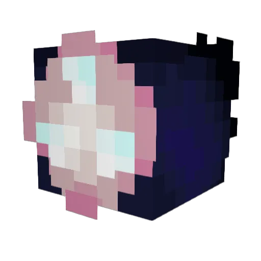 brimso Minecraft avatar head, 3D render