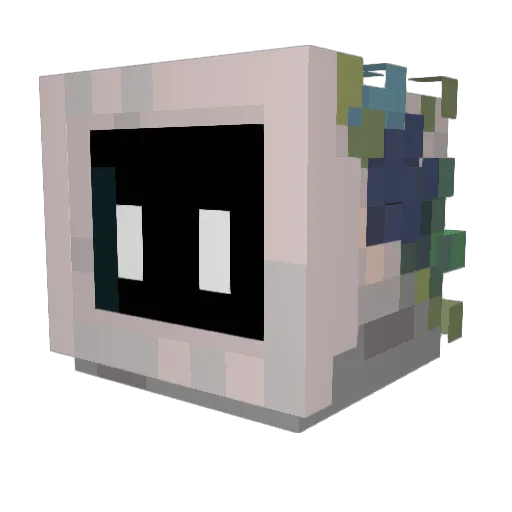 brimstonebug Minecraft avatar head, 3D render