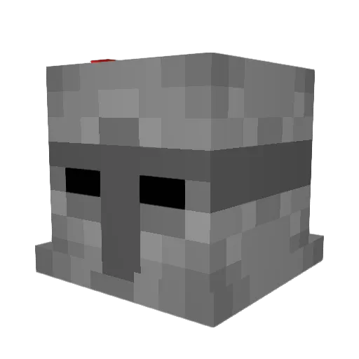 bring_back_ska Minecraft avatar head, 3D render