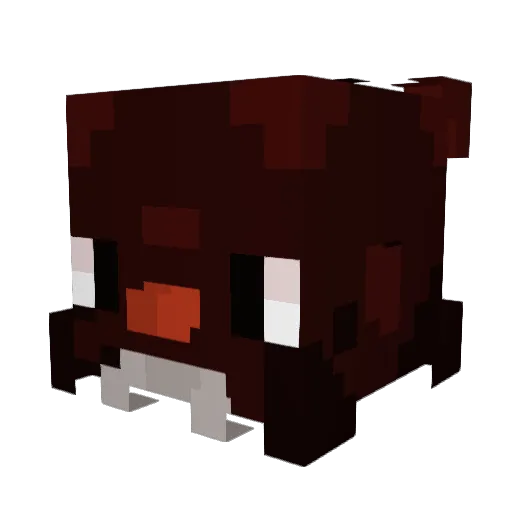 brinlol24 Minecraft avatar head, 3D render