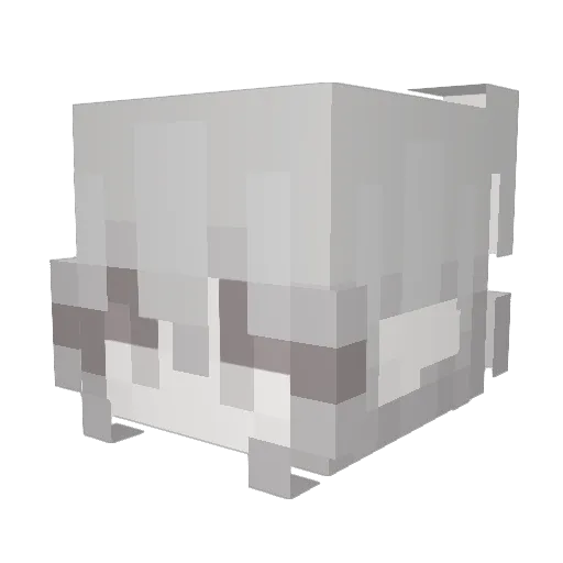 brisklylove Minecraft avatar head, 3D render