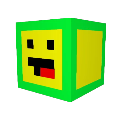 brivin2000 Minecraft avatar head, 3D render