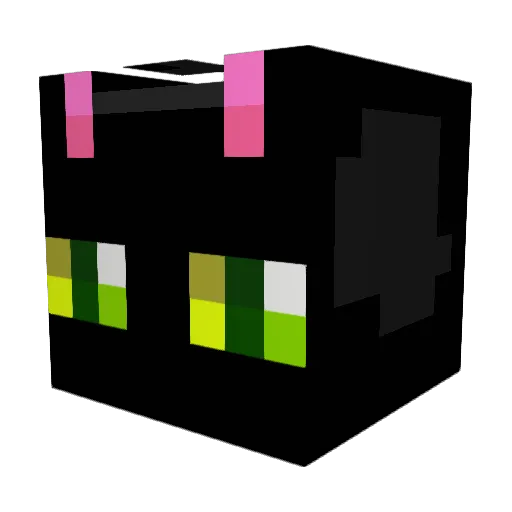 brix3xx Minecraft avatar head, 3D render