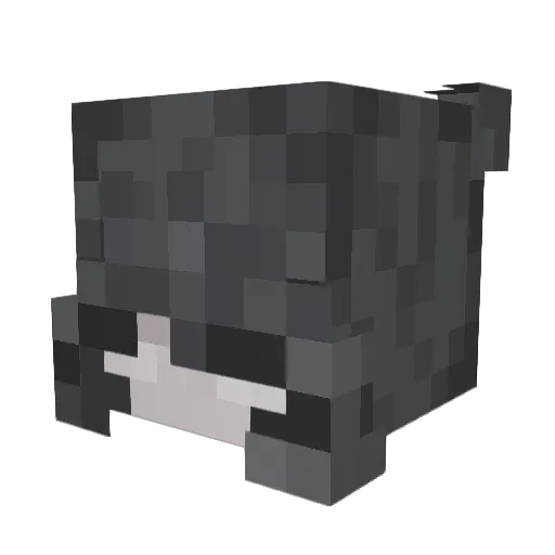 brix78 Minecraft avatar head, 3D render