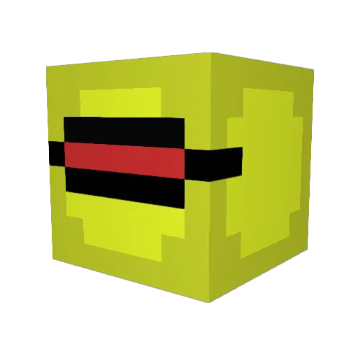 brlaserxp Minecraft avatar head, 3D render