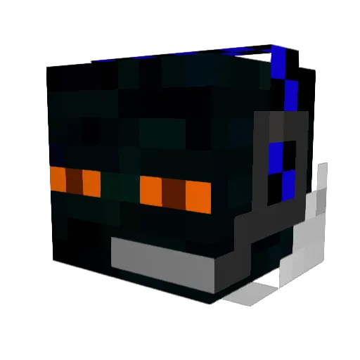 brmvd Minecraft avatar head, 3D render