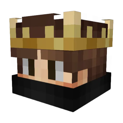 brnoyuncu Minecraft avatar head, 3D render
