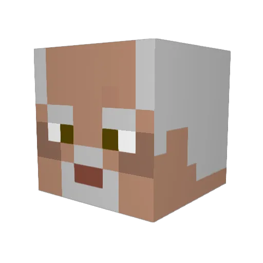 bro_of_custi Minecraft avatar head, 3D render