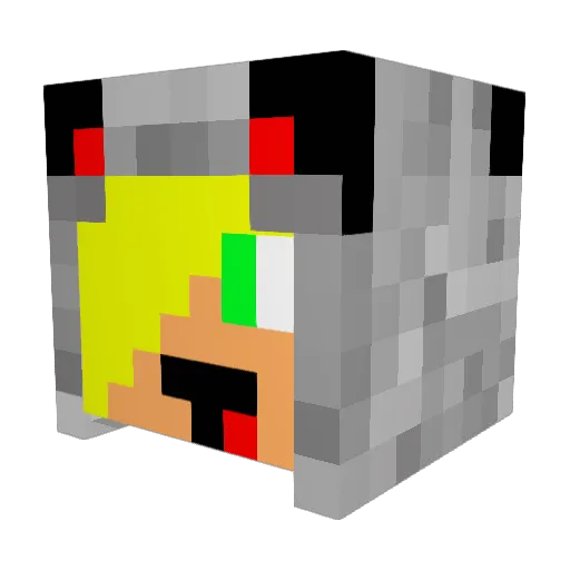 broarmy2402 Minecraft avatar head, 3D render