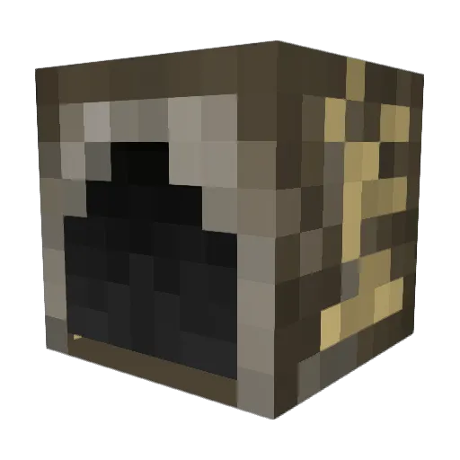 broarte Minecraft avatar head, 3D render