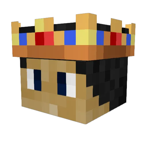 brobakerrrr Minecraft avatar head, 3D render