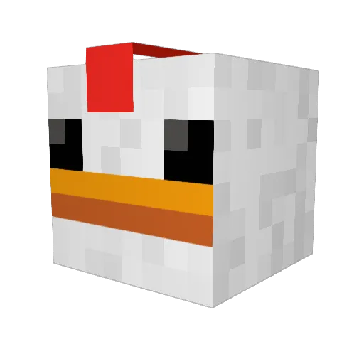 broccoliniboy Minecraft avatar head, 3D render