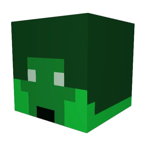brocoliguy78 Minecraft avatar head, 3D render