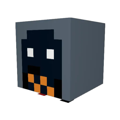 brodino45 Minecraft avatar head, 3D render