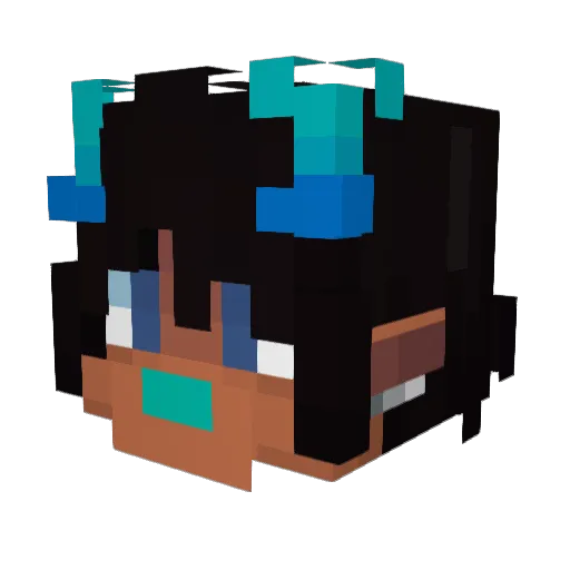 brodog114 Minecraft avatar head, 3D render