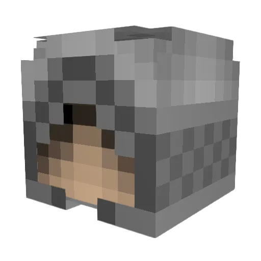 broduke5 Minecraft avatar head, 3D render